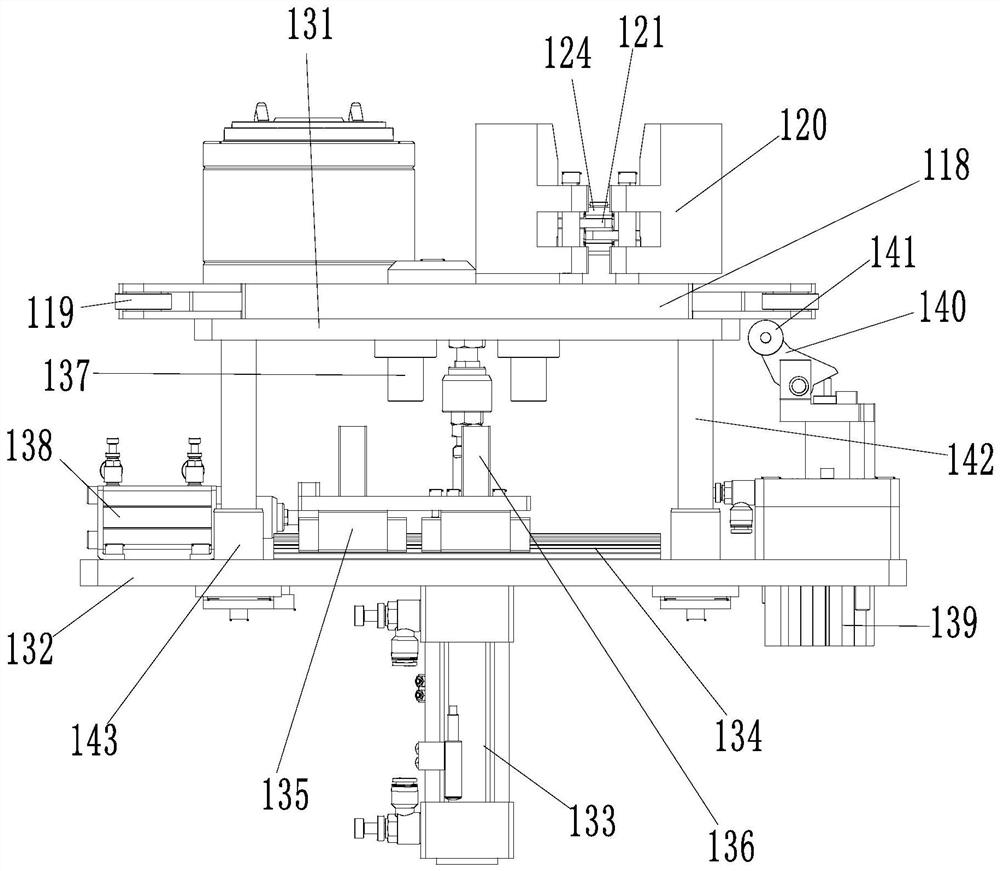 A kind of submersible motor automatic loop line