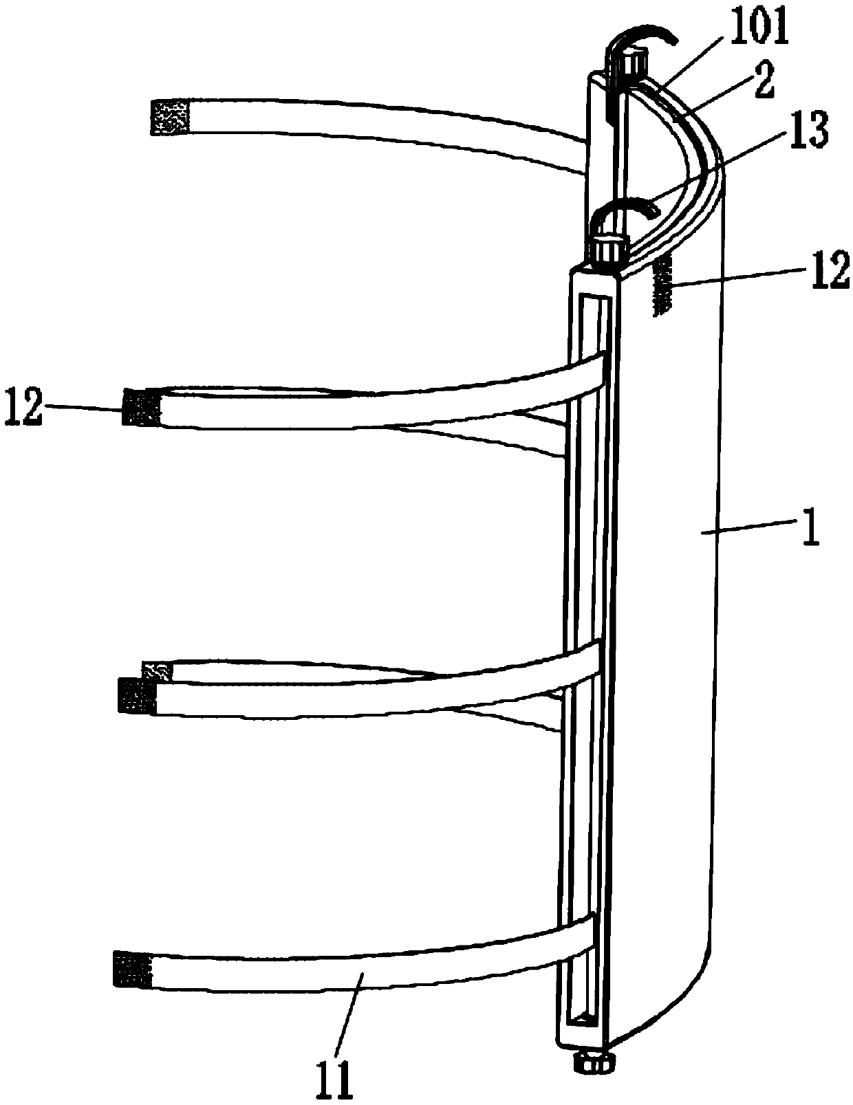 Lung protecting device for thoracic surgery department