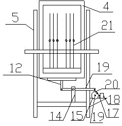 Portable semi-automatic Kesi-weaving machine device