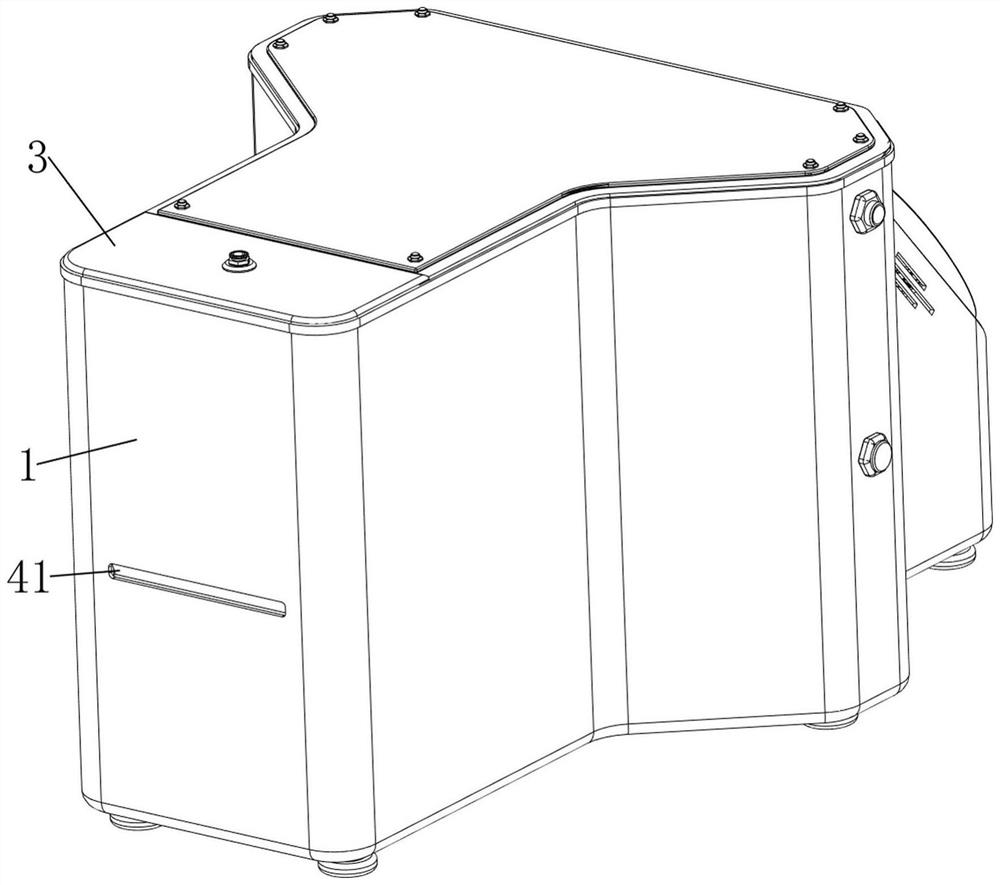 Glazed tile grinding and glaze removing device