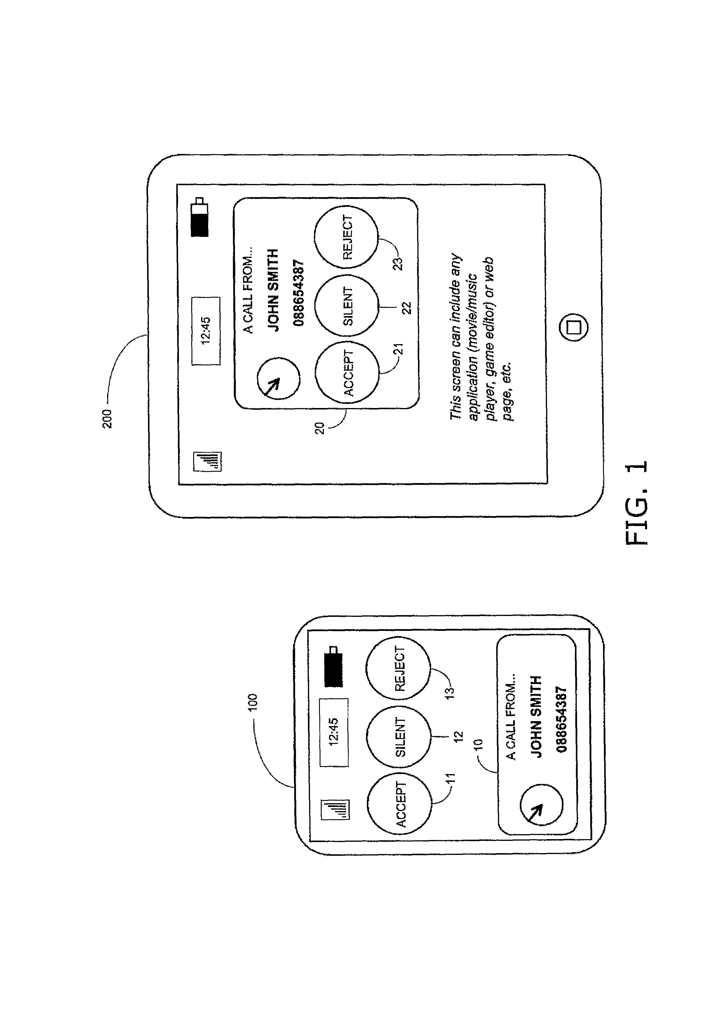 Cooperative tablet computer and mobile communicator