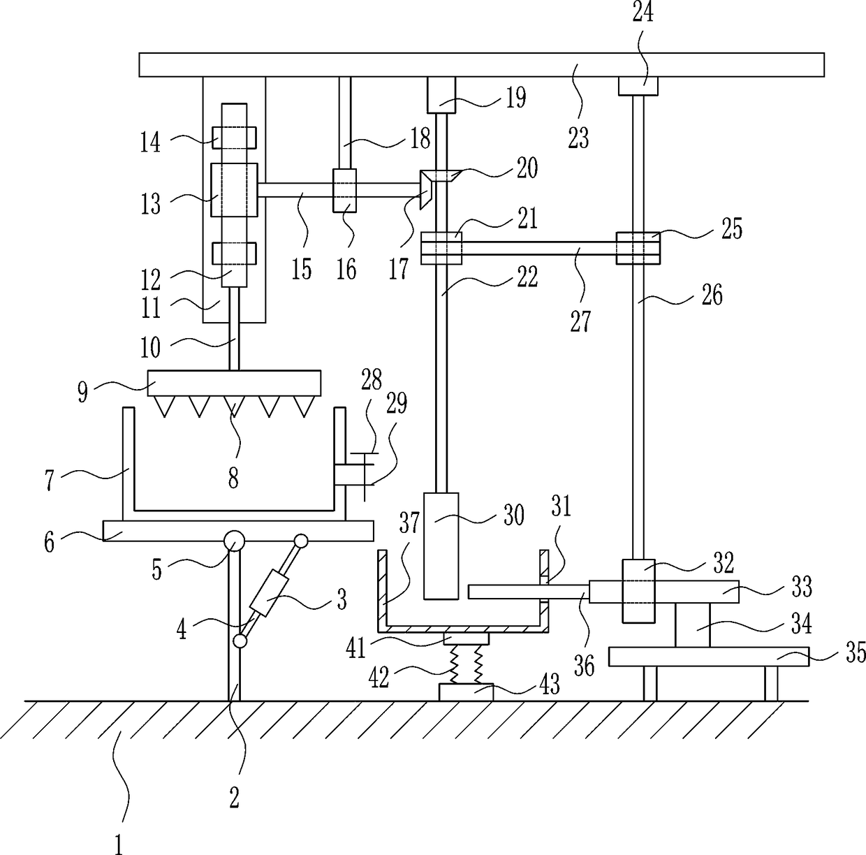 An industrial steel slag recovery iron metal equipment