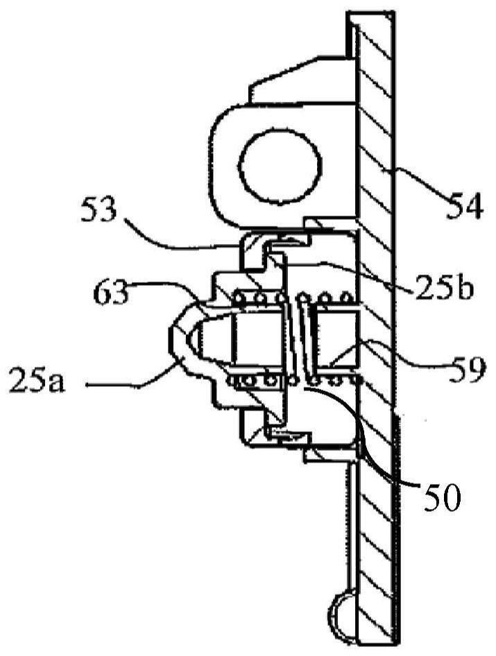 Negative pressure releasing device, storage chamber provided with same, and food storage device