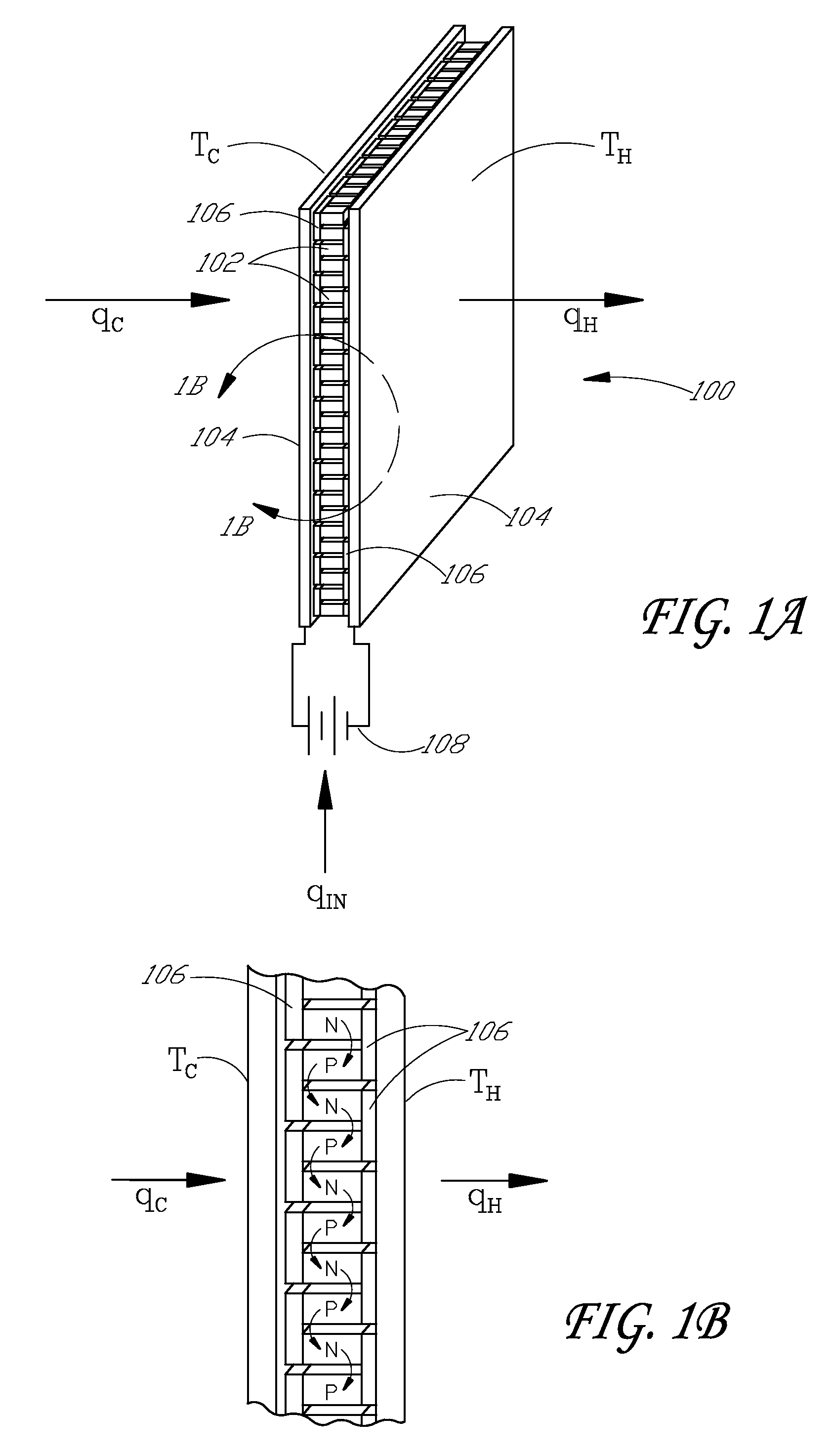 Thermoelectric power generating systems utilizing segmented thermoelectric elements