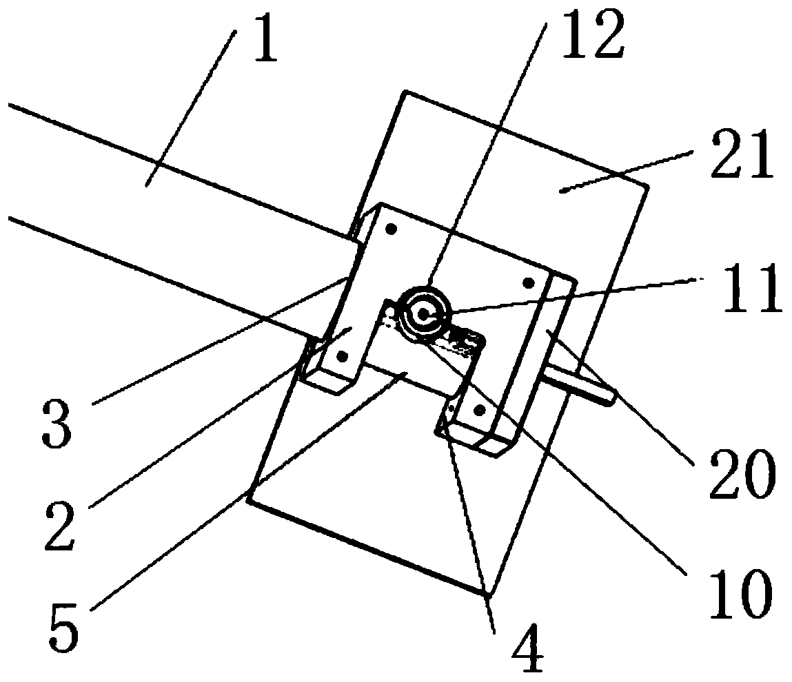 Arm quick-release structure of plant protection unmanned aerial vehicle and usage method