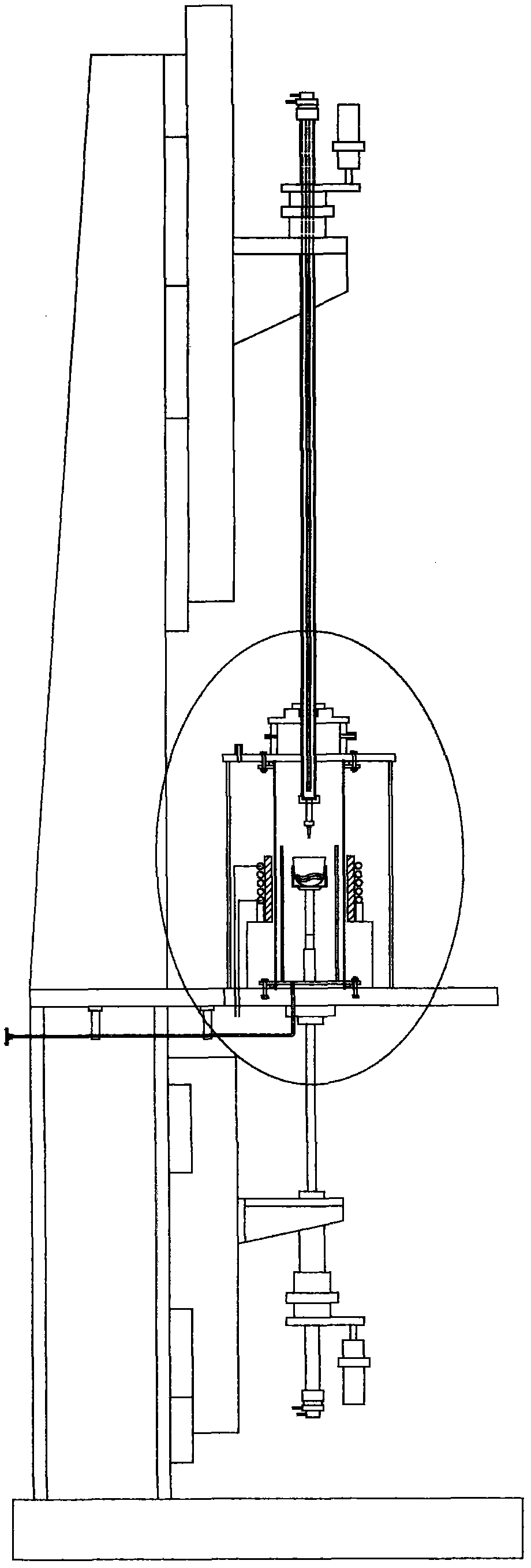 Ultrahigh-purity germanium single crystal preparation process and special equipment