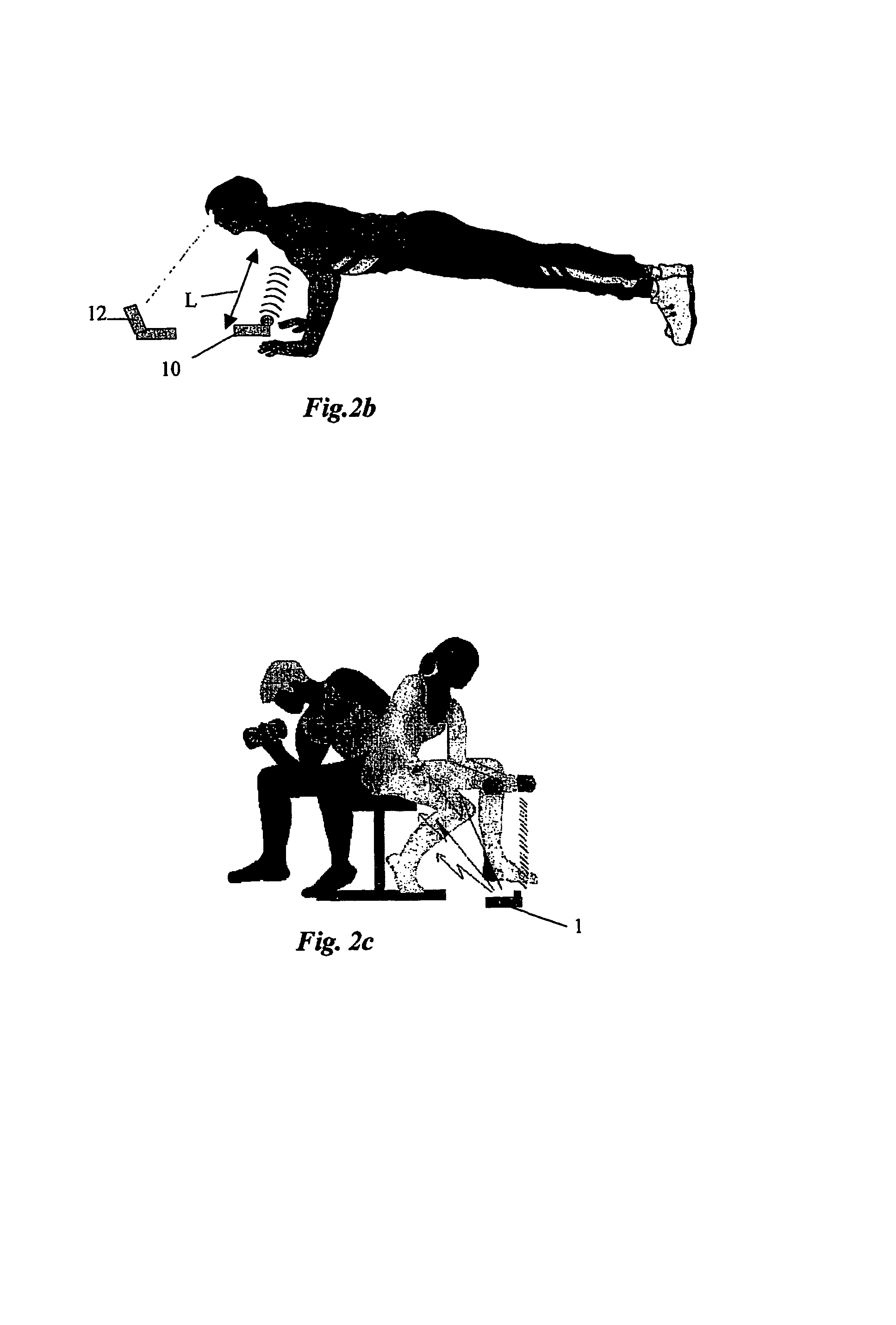 Feedback system for monitoring and measuring physical exercise related information