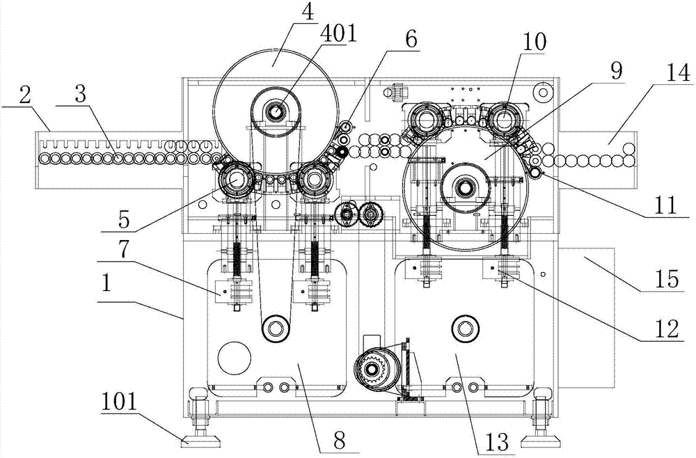 Roller conveying flexible board grinding and brushing machine