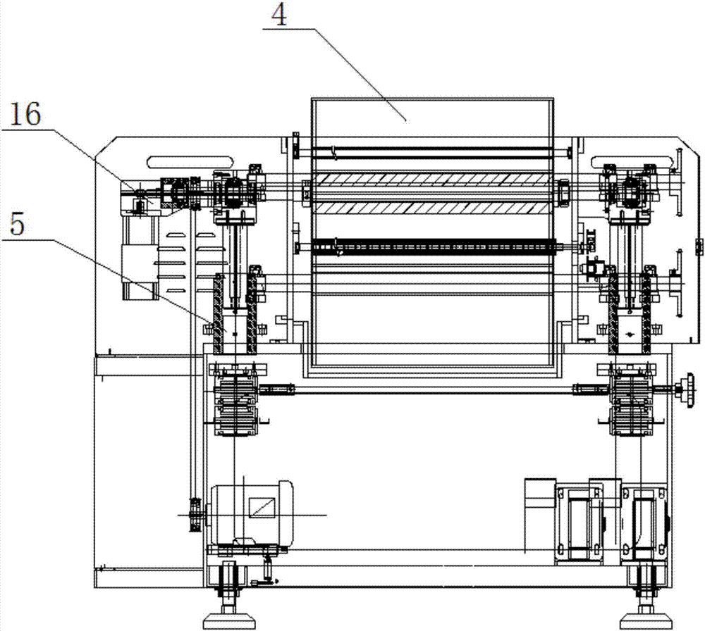 Roller conveying flexible board grinding and brushing machine