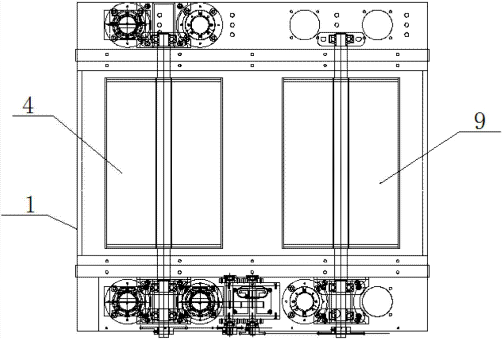 Roller conveying flexible board grinding and brushing machine