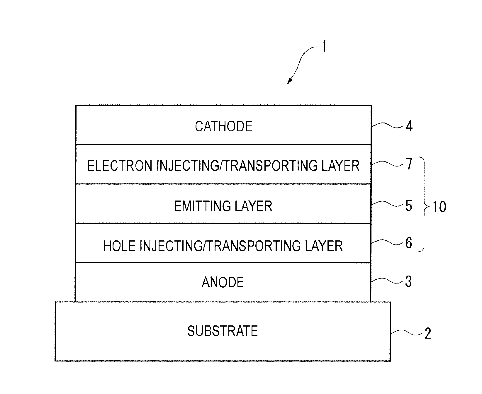 Organic electroluminescent element