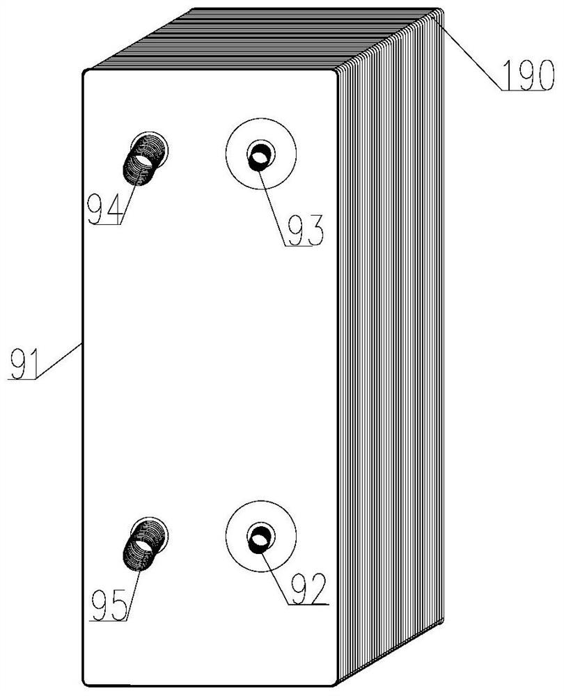 Heat exchanger and air conditioning system adopting same