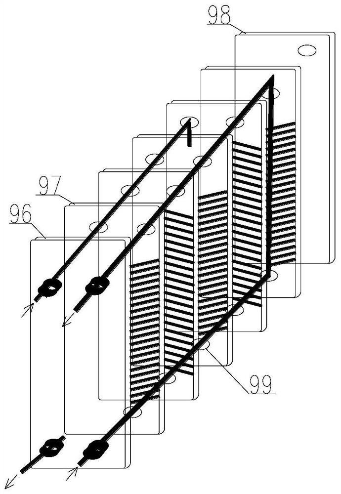 Heat exchanger and air conditioning system adopting same