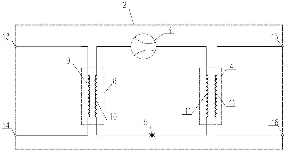 Heat exchanger and air conditioning system adopting same