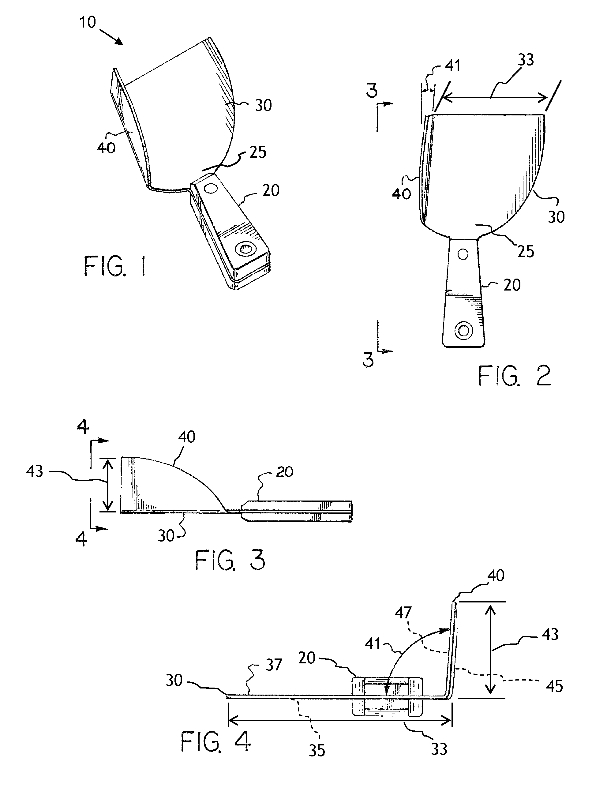 Drywall trowel