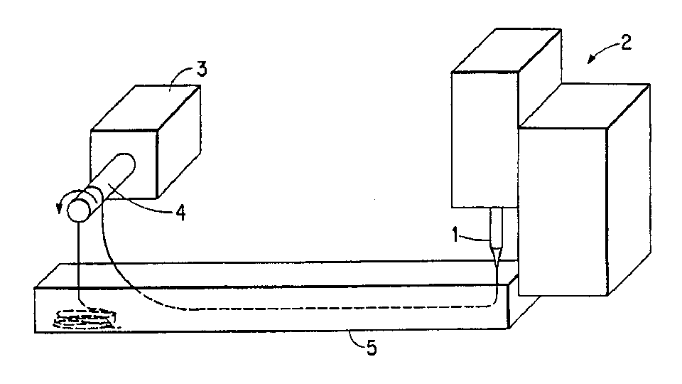 Dispersion spinning process for poly(tetrafluoroethylene) and related polymers