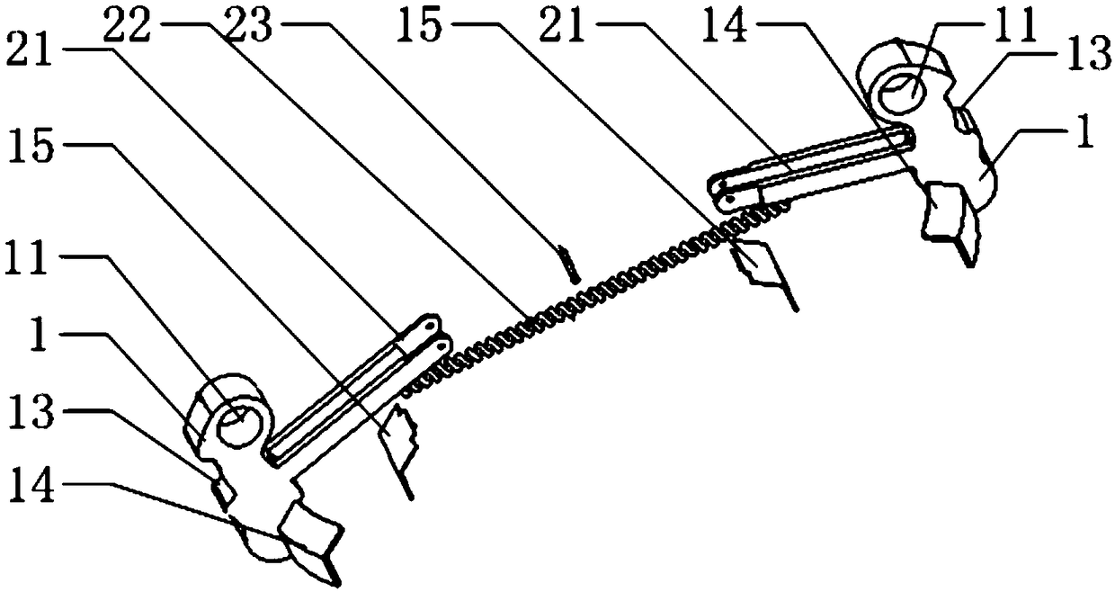 Bioelectric impedance measurement auxiliary device and bioelectric impedance measurement system with bioelectric impedance measurement auxiliary device