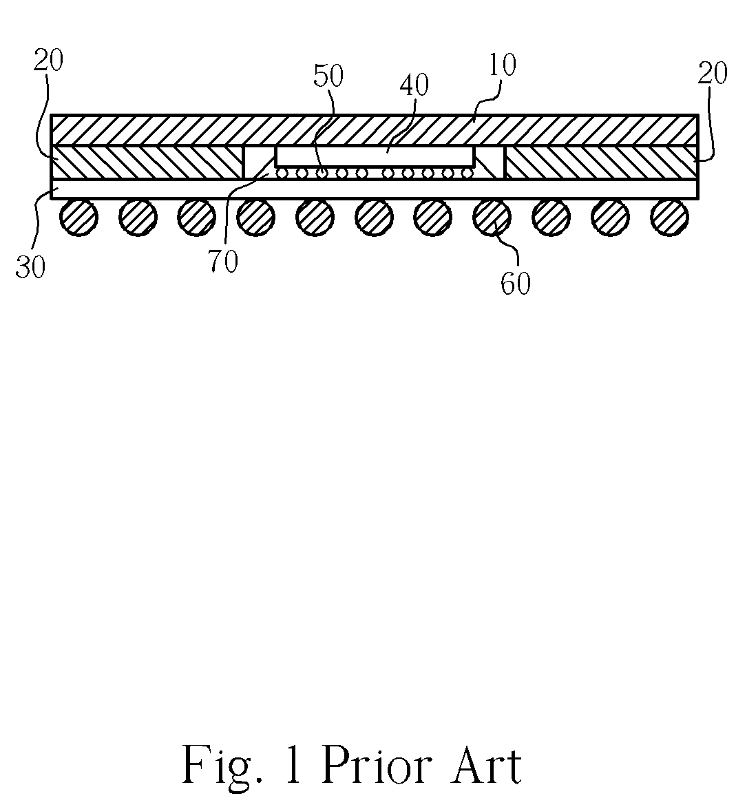 Flip-chip package structure with stiffener