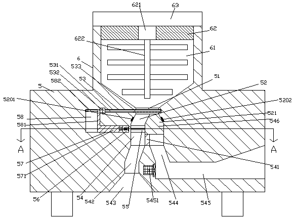 Feed feeding device for breeding