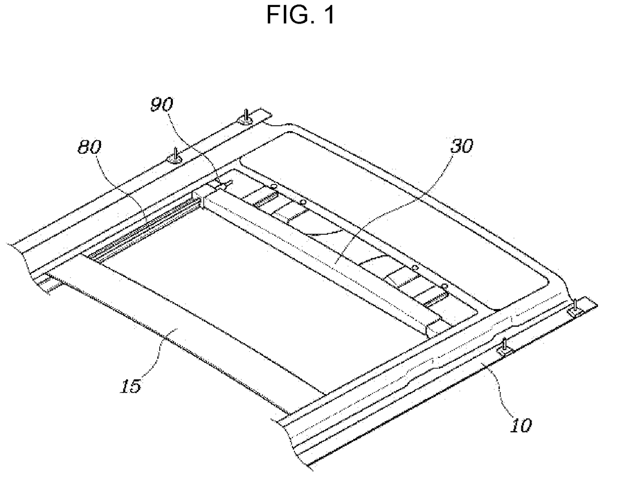 Roof airbag for vehicle