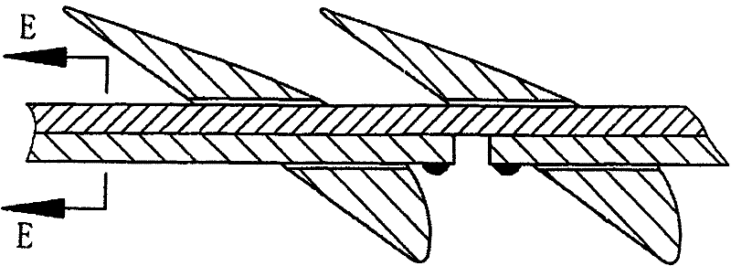 Last stage movable vane of air cooling steam turbine