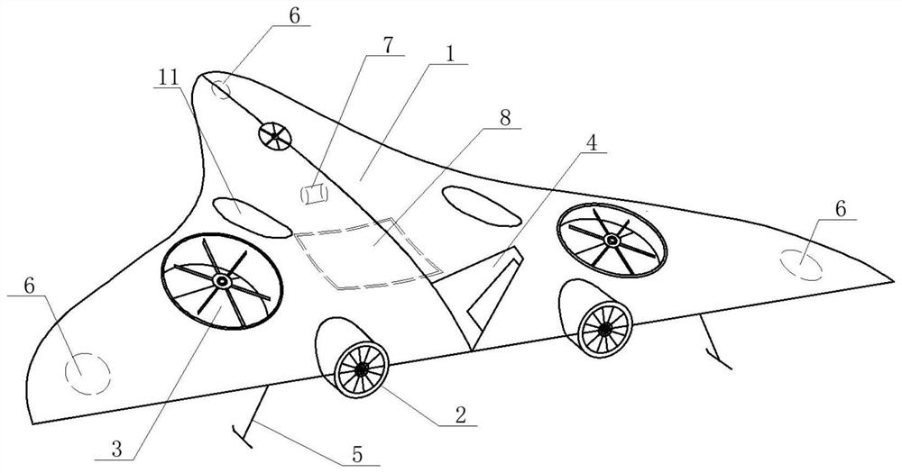 Unmanned aerial vehicle and method for patrolling abnormal seepage area of earth and rockfill dam