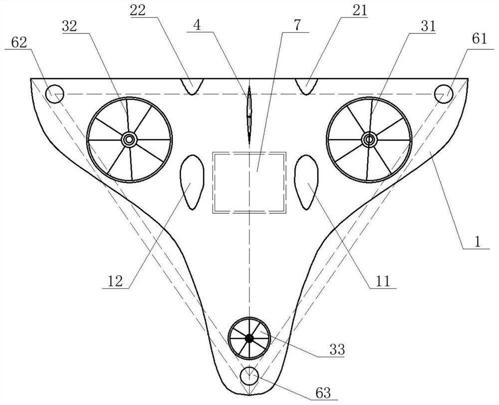 Unmanned aerial vehicle and method for patrolling abnormal seepage area of earth and rockfill dam