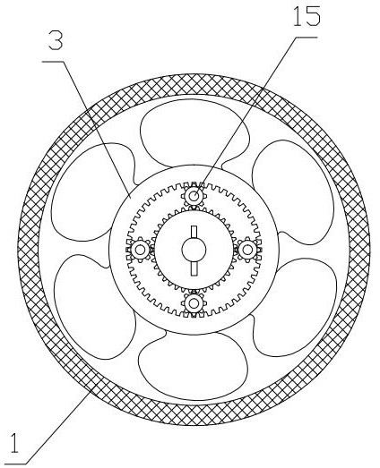 Multi-stage air-compression high-speed air circulation fan