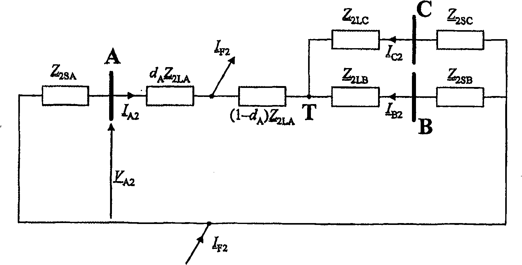 A method for fault location in electric power lines