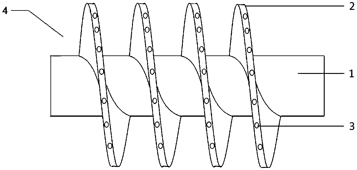 A centrifugal spiral spinning device