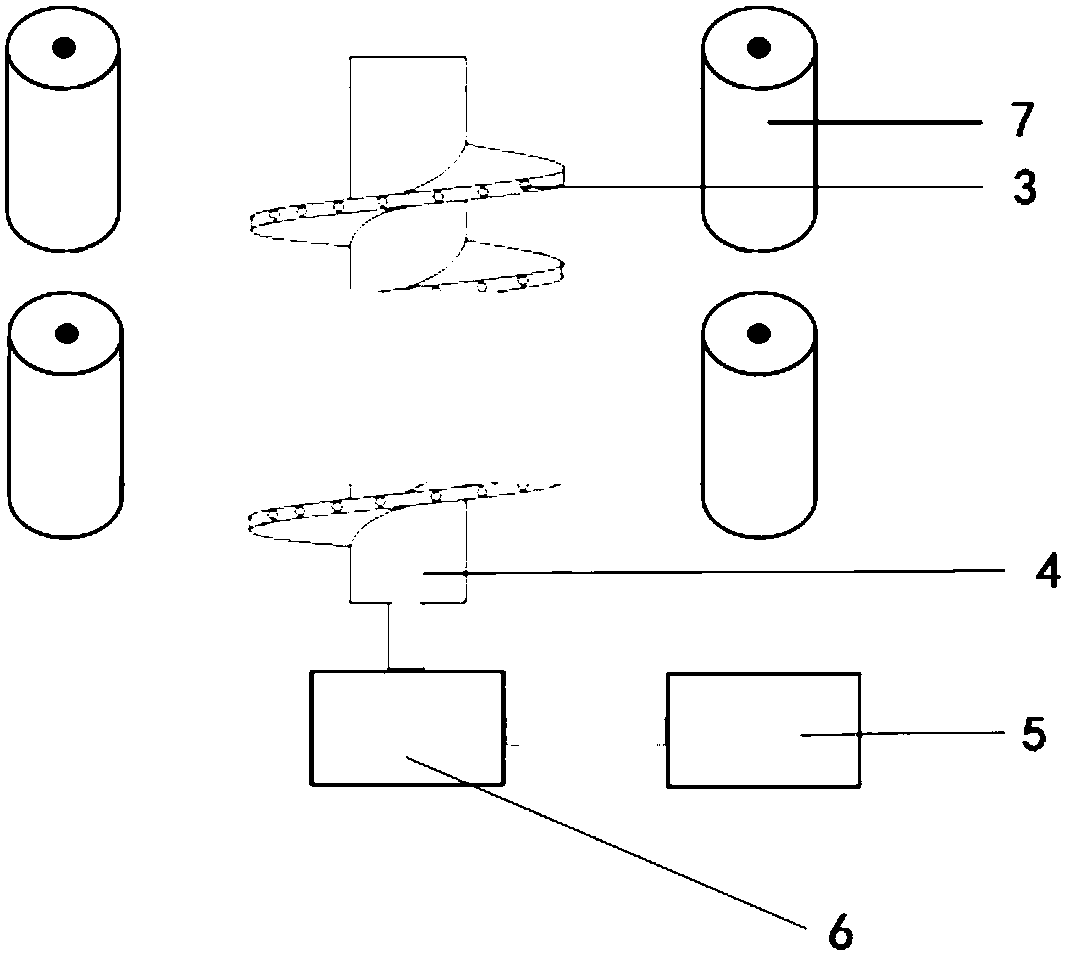 A centrifugal spiral spinning device