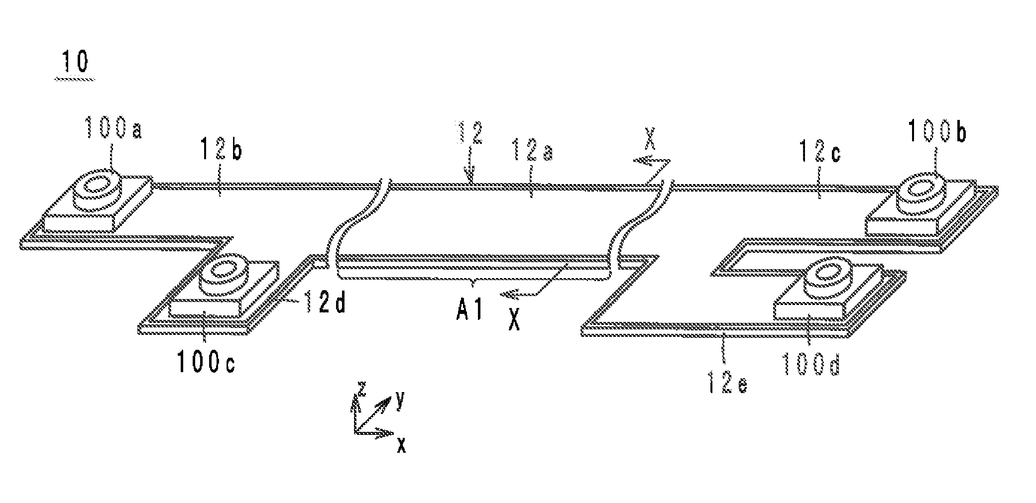 Laminated multi-conductor cable