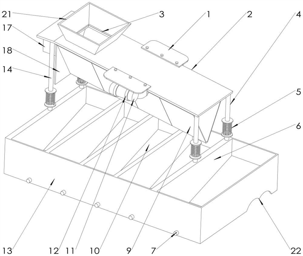 An anesthesia device for classification before fish body measurement