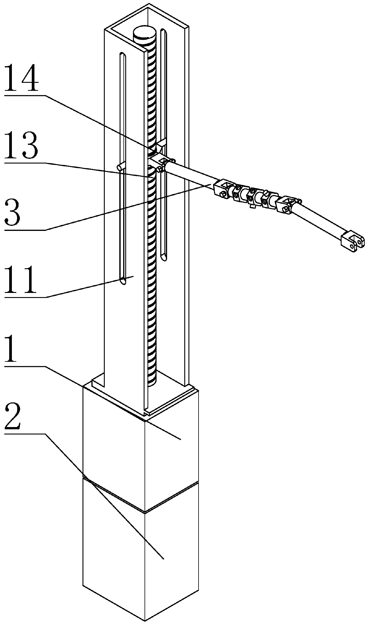 Novel infrared temperature detection device