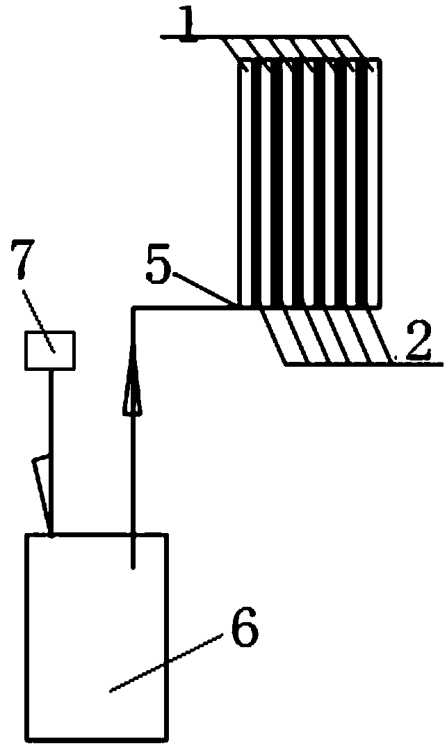 Mold and bottom pressure grouting system for gel casting ceramic slice