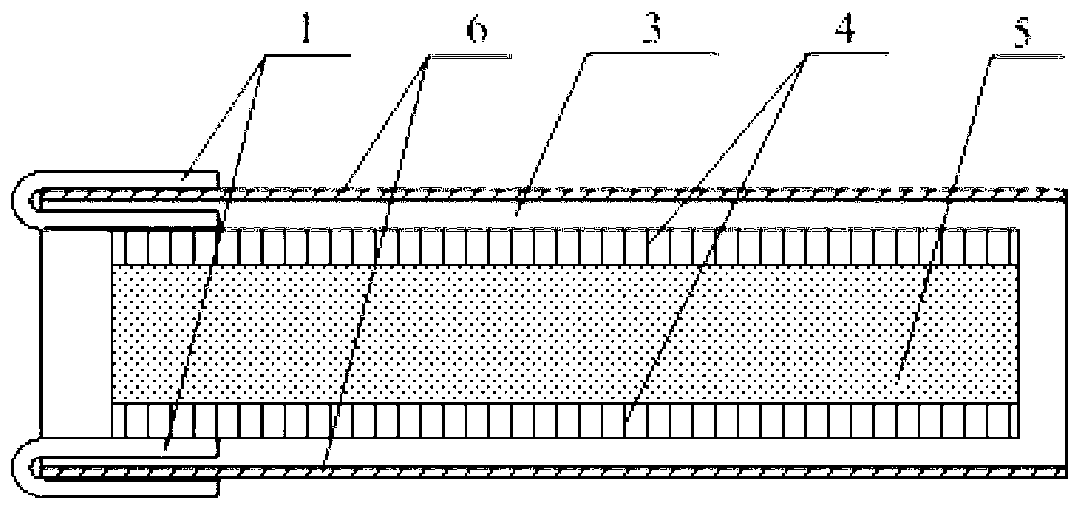 Packaging process capable of improving stability of ionic polymer metal composite (IPMC) driver