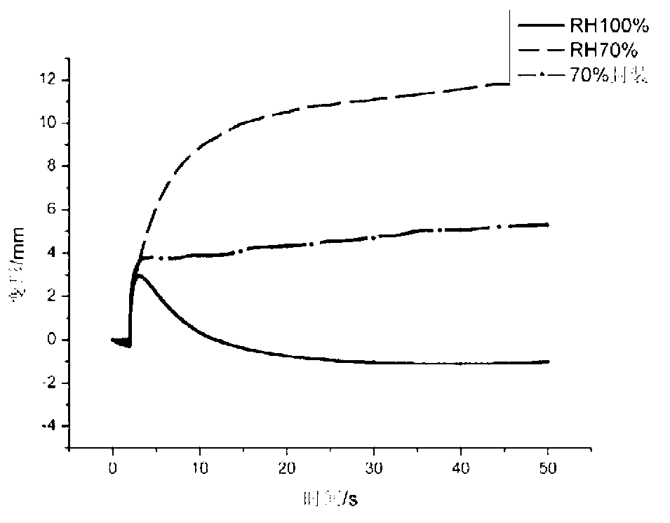 Packaging process capable of improving stability of ionic polymer metal composite (IPMC) driver