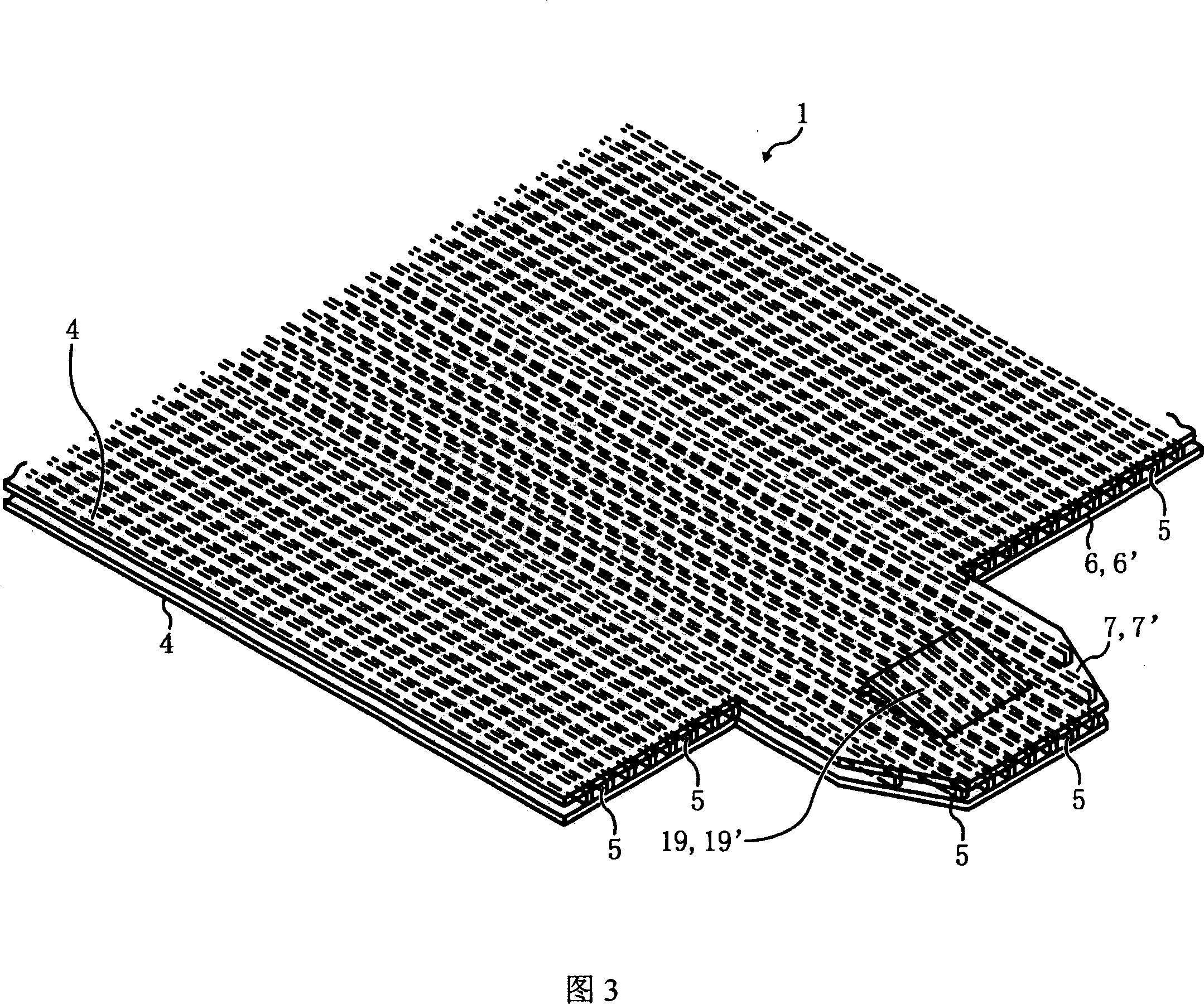 Assembly for transportation and transportation method using same