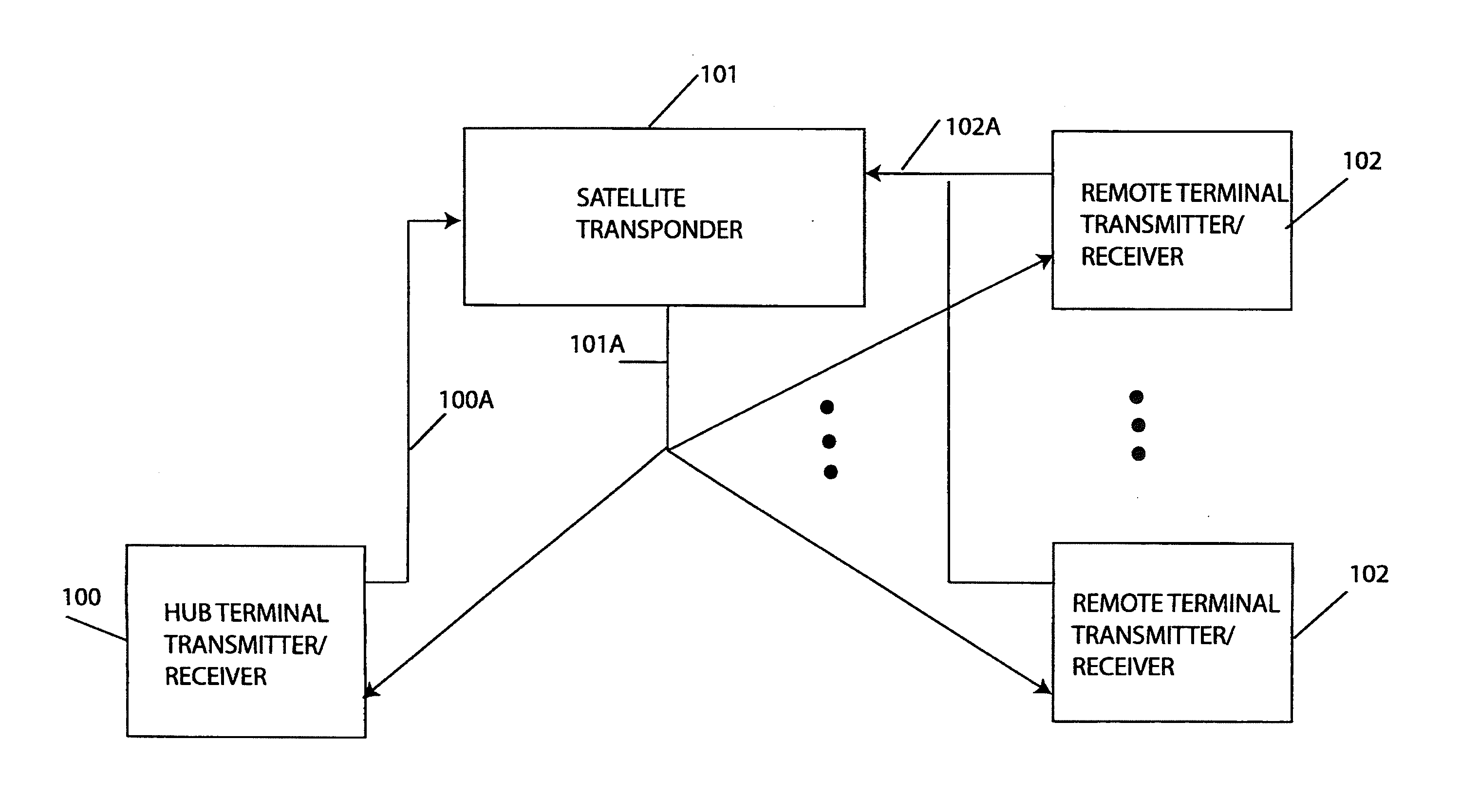 Method and apparatus for subband signal demodulation in a transponder satellite communication link containing a component of relayed interference