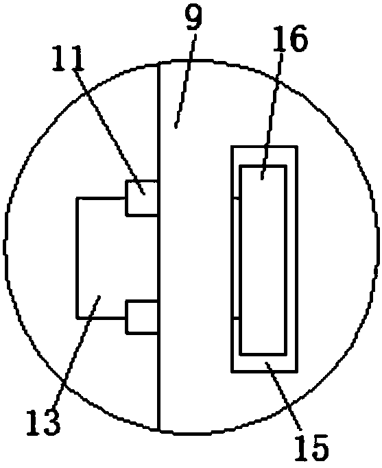 Adjustable paper pulp stirring device