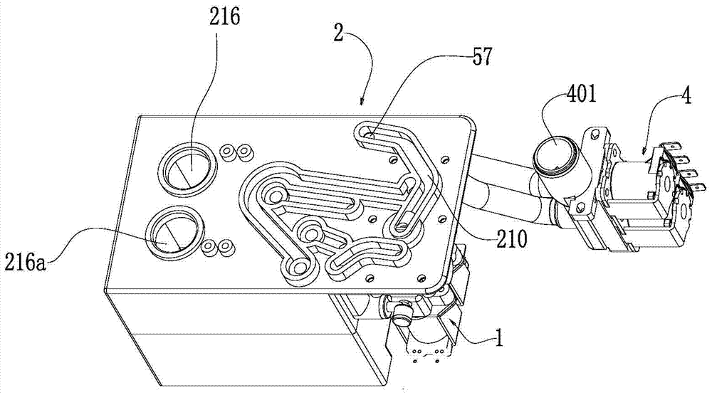 A detergent injection device for washing machine