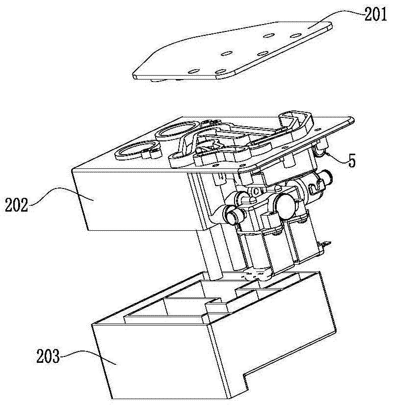 A detergent injection device for washing machine