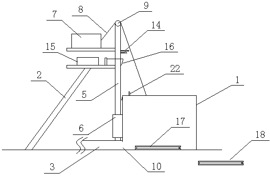 Electric continuous mouse trap