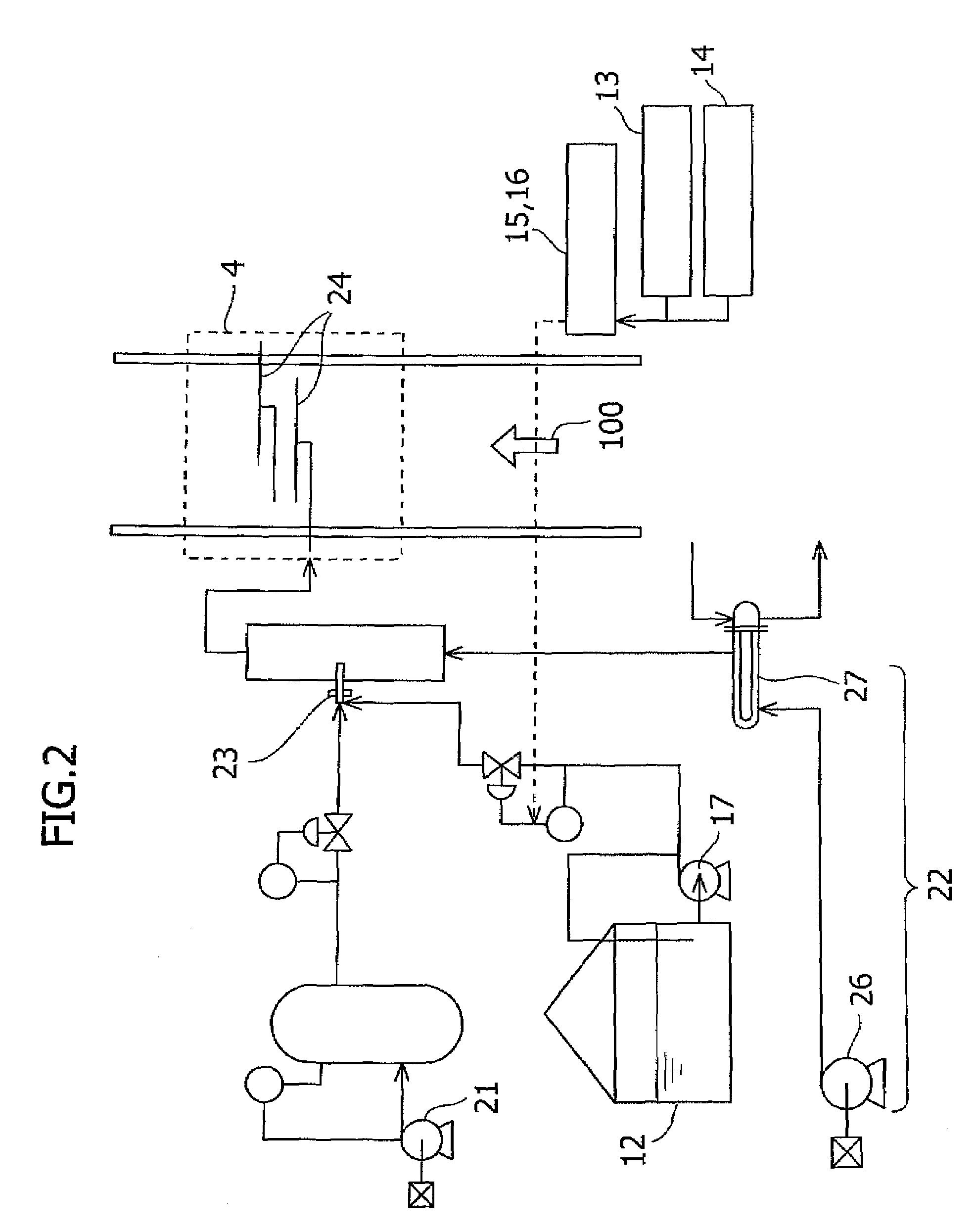 Mercury removal system and mercury removal process