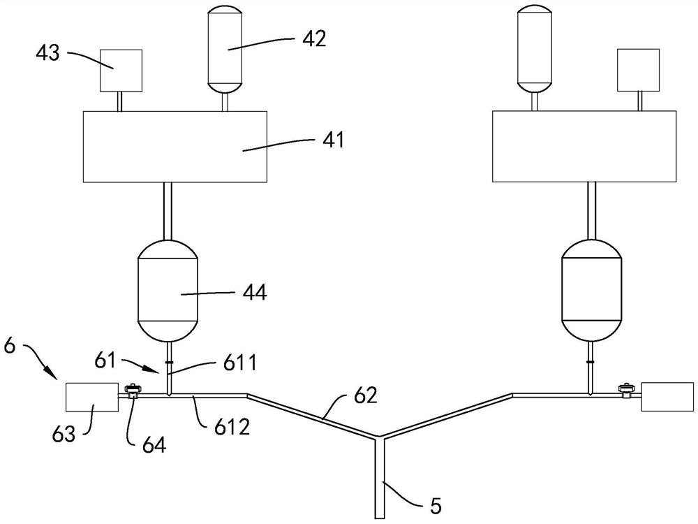 Automatic pre-mixing self-compacting cement soil fertilizer groove backfilling system and construction method