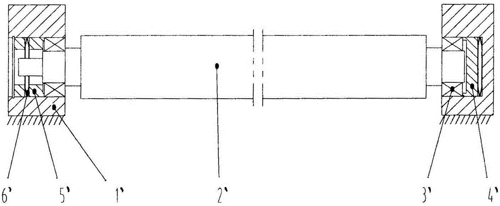 Detection apparatus of pre-tightening force of angular contact bearing and detection method thereof