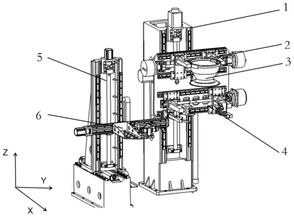 Spatial pose detection and adjustment method for engine case assembly