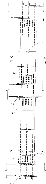 Node connection device for self-centering prestressed concrete frame