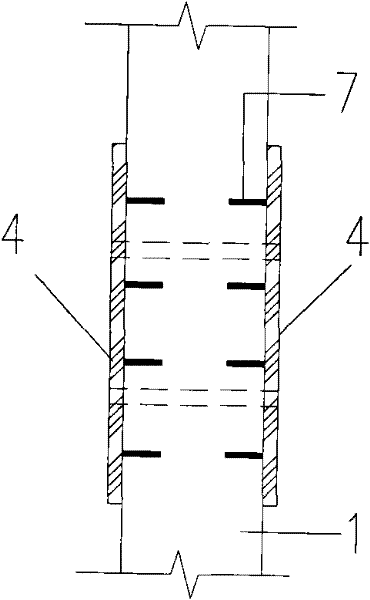 Node connection device for self-centering prestressed concrete frame