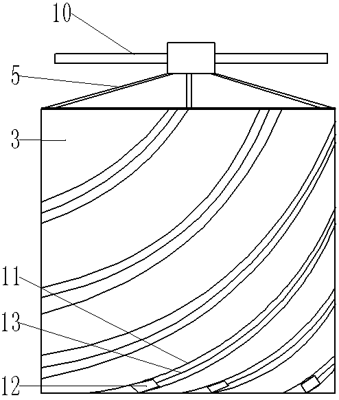 Gear quenching anti-splash oil device